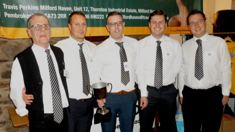 The Brian Arran Cup donors and recipients